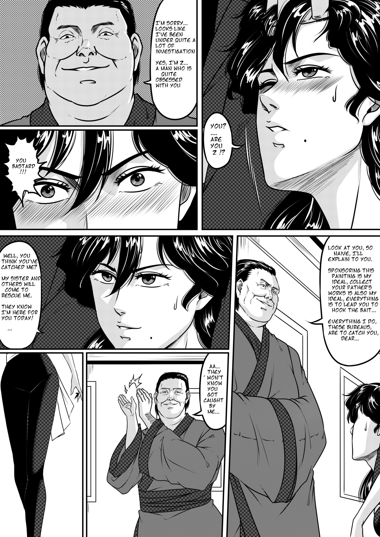 Hentai Manga Comic-CAT'S EYE-Read-8